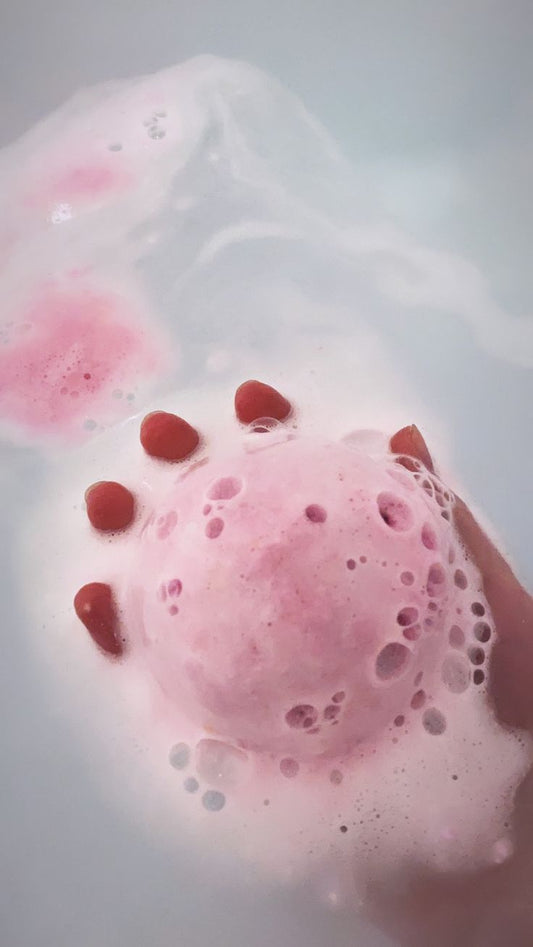 bath bomb ٣ قطع كبيره